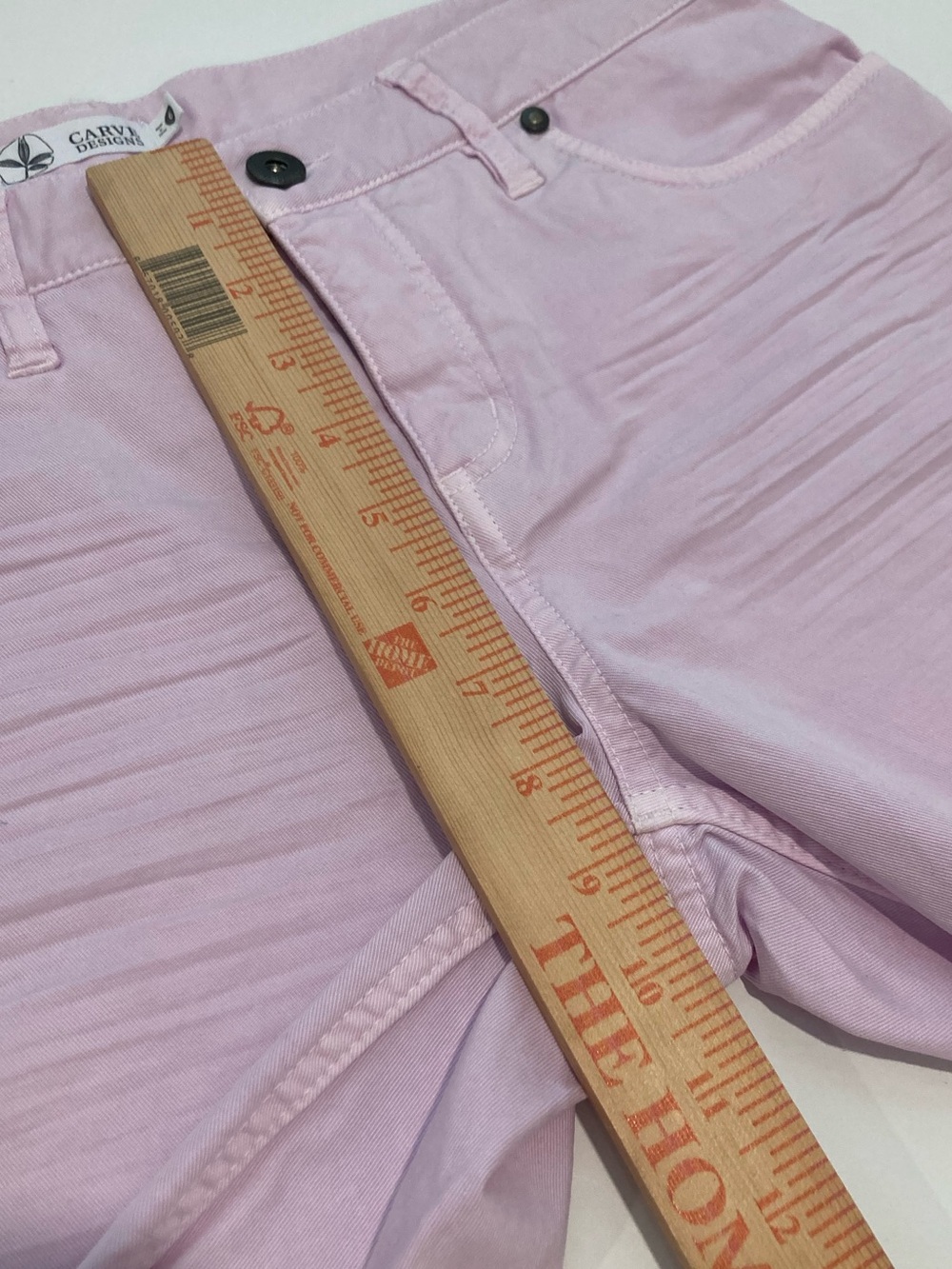 Carve Designs Women's NWOT Oahu Lilac Pink Fray Hem 6” Shorts Size 6 - Picture 10 of 13